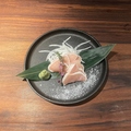 料理メニュー写真 但馬鶏むね肉お造り