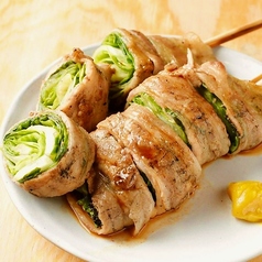 レタス豚巻き